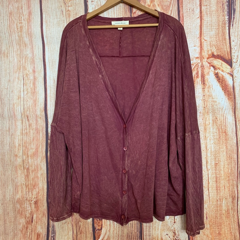Painted Threads Oversized Cardigan - image 1